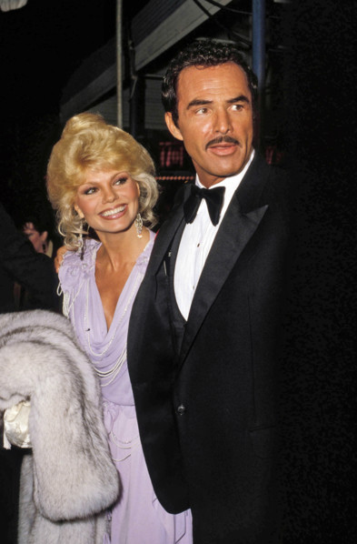 BURT REYNOLDS with LONI ANDERSON in 1984. (Credit Image: © Globe Photos/ZUMAPRESS.com)