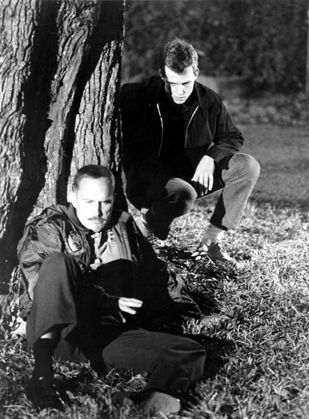 Jan. 1, 2011 - ROBERT DUVALL  AND MICHAEL O'KEEFE IN A SCENE FROM ''THE GREAT SANTINI''..1979