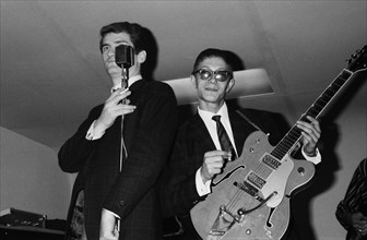 Eddy Mitchell et Jacques Dutronc, 1965