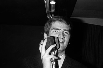 Eddy Mitchell en répétitions, 1965