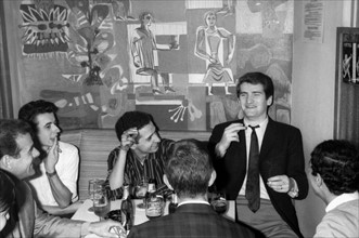 Aldo Martinez, Eddy Mitchell et Jacques Dutronc, 1965