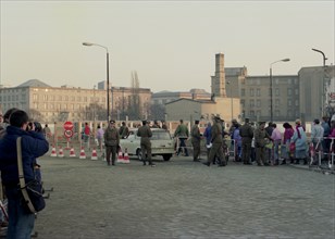 Berlin après la chute du Mur, en novembre 1989