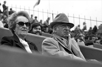 René Lacoste et Simone Thion de La Chaume, 1978