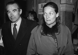 Robert et Elisabeth Badinter, 1985