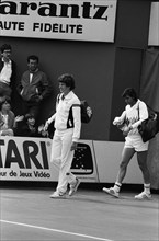 Guy Forget at the 1982 French Open