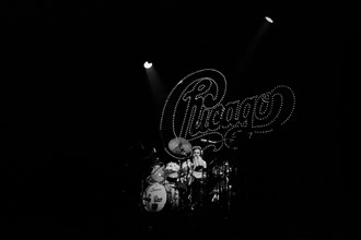 Le groupe Chicago en concert à l'Hippodrome de Pantin (actuel Parc de la Villette), le 5 février