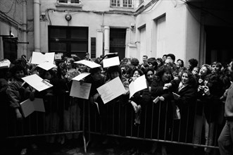 Concert à l'Olympia pour le lancement des Restaurants du Coeur, 1985