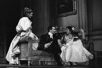 "La Répétition (ou l'Amour puni)", au théâtre Edouard VII en mars 1986