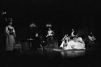 "La Répétition (ou l'Amour puni)", au théâtre Edouard VII en mars 1986