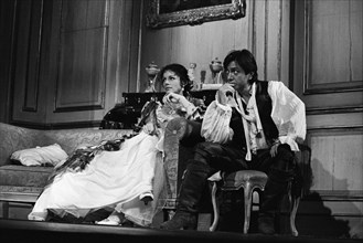 "La Répétition (ou l'Amour puni)", au théâtre Edouard VII en mars 1986