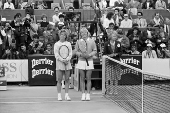 Martina Navrátilová et Chris Evert, 1986