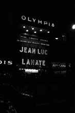 Jean-Luc Lahaye à l'affiche de l'Olympia en janvier 1986