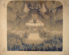 The inaguration of Prince Murat on 25th February 1852
