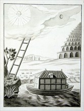L’Arche de Noé, l’échelle à cinq barreaux et la Tour de Babel