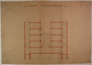 Plans of the Grand Orient de France, cross section