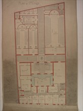 Plans of the Grand Orient de France, 7th floor