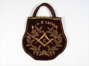 Crimson velvet Charity Box