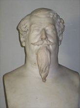 Marble bust of Lucien Murat.