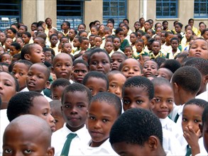 Pupils in Durban, March 2006
