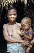 WOMAN AND CHILD, ZAMBIA
