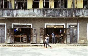 STREET SCENE, WETE, PEMBA, TANZANIA