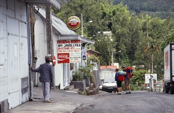 MAIN ROAD, HELL-BOURG IN SALAZIE, REUNION