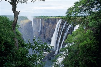 VICTORIA FALLS FROM ZAMBIAN SIDE, ZAMBIA