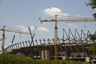 Construction of the new grandstands and refurbishment of The Royal Bafokeng Sports Palace in