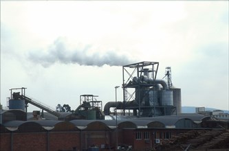 factories pumping out smoke