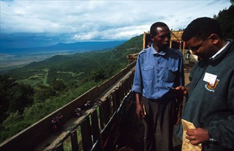 Looking over the great African roof Valley