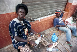 9/2003 Dakar, Senegal

black african men, rasta men, rastafarians, rastafarian