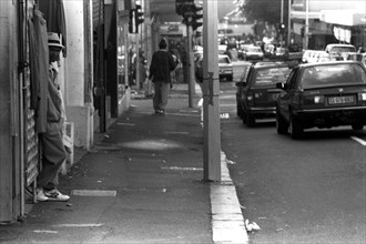 1997 Cape Town, South Africa
cities, streets, city life, shops, stores, cars, african city,