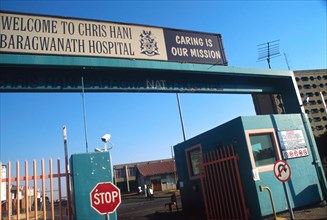 Baragwanath Hospital, Soweto, Johannesburg, South Africa
Baragwanath Hospital in Soweto township