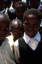 Zulu school children