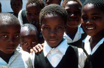 Zulu school children