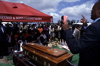 Rose Mabikwe's funeral