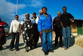 Residents of Silahliwe, the area to where those who did not qualify for homes in the Fatyela Square