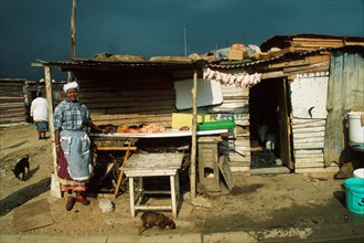 street meat stall