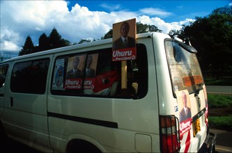 Matata electioneering for Uhuru Kenyatta - Kenyan elections, December 2002