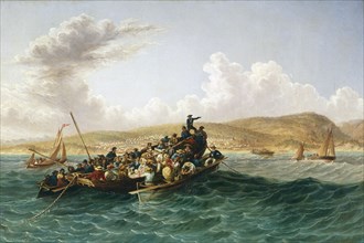 The landing of the British Settlers of 1820 in Algoa Bay