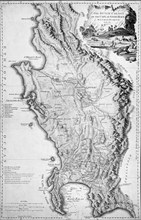 De la Rochette, Carte des colonies hollandaises établies au Cap