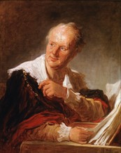 Fragonard, Portrait de Denis Diderot