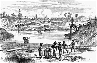 Panama Canal. 1888