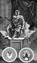 Janus Two-faced Roman god