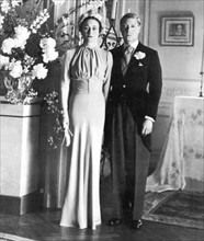 The marriage of the Duke of Windsor and Wallis Simpson