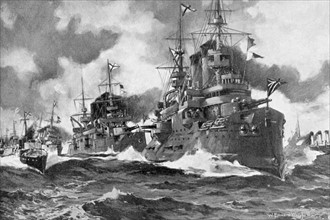 Guerre russo-japonaise 1904-1905, la grande flotte russe