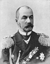 Admiral Rozhestvensky, Commander of the Russian Baltic fleet during the Russo-Japanese War 1904-1905