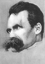 Friedrich Wilhelm Nietzsche (1840-1900), philosophe et écrivain allemand