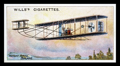 Le biplan des frères Wright 'Flier' à injection de carburant