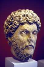 Bust of Hadrian (Publius Aelius Hadrianus) 76-138. Roman Emperor from 117